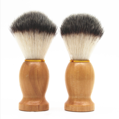 Wood Handle Material Shaving Brush Bristle Beard Brush